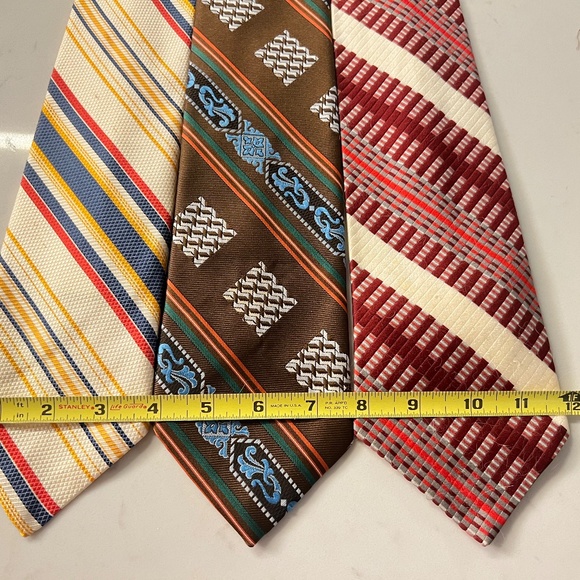 Vintage Ties | Three Retro Ties 70s Ties Sears, Marshall Field, Montgomery Ward - Picture 16 of 16
